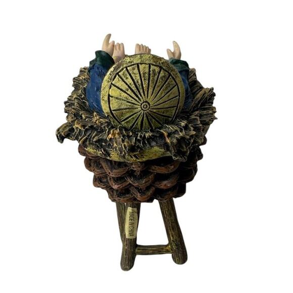 Vintage Lang and Wise Nativity Lisa Blowers Away in a Manger 6 pc 1998 2nd Ed - Picture 8 of 16